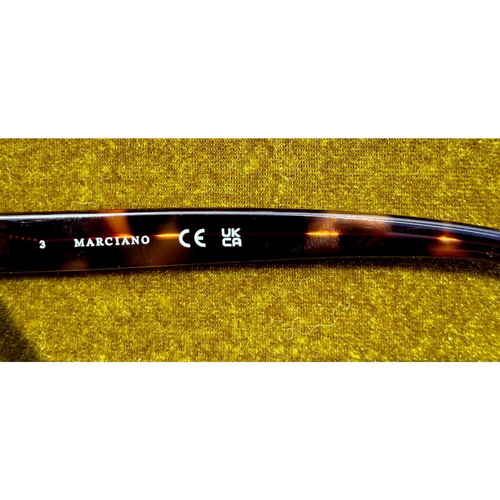 Marciano by Guess GM50001 Black Crystal Cat-Eye Eyeglass Frames NEW - Picture 5 of 8